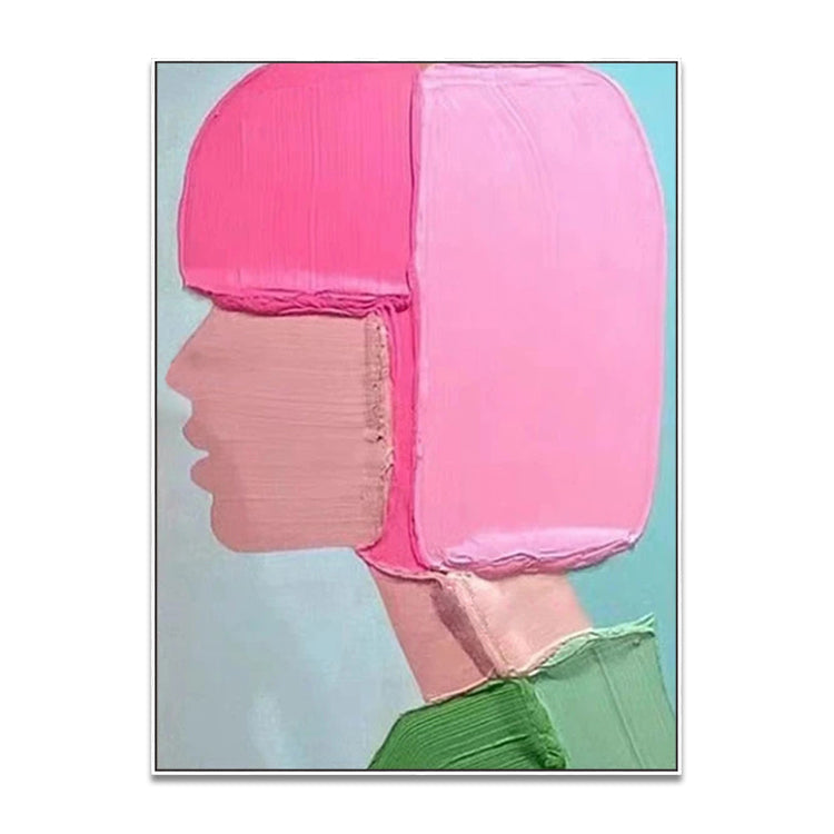 Handmade Abstract Figures Oil Painting NAYVOFIG059