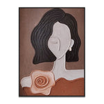 Handmade Abstract Figures Oil Painting NAYVOFIG060