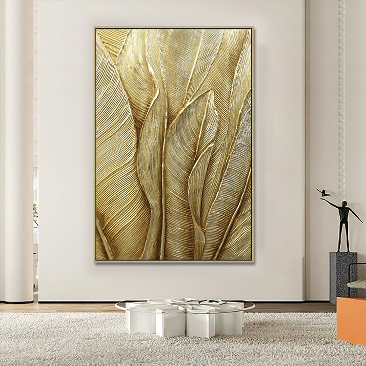 Handmade Abstract Flowers Oil Painting NAYVOFLO073
