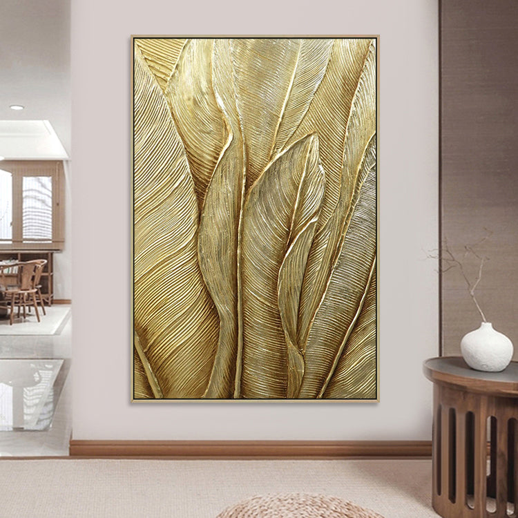 Handmade Abstract Flowers Oil Painting NAYVOFLO073