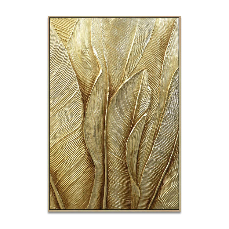 Handmade Abstract Flowers Oil Painting NAYVOFLO073