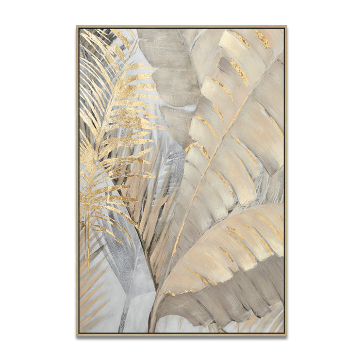 Handmade Abstract Flowers Oil Painting NAYVOFLO074