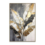 Handmade Abstract Flowers Oil Painting NAYVOFLO076