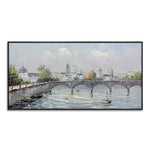 Handmade Abstract Landscape Oil Painting NAYVOLAN049