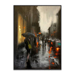 Handmade Abstract Landscape Oil Painting NAYVOLAN051