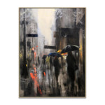 Handmade Abstract Landscape Oil Painting NAYVOLAN052