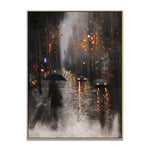Handmade Abstract Landscape Oil Painting NAYVOLAN053