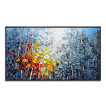 Handmade Abstract Landscape Oil Painting NAYVOLAN054