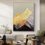 Handmade Abstract Landscape Oil Painting NAYVOLAN058
