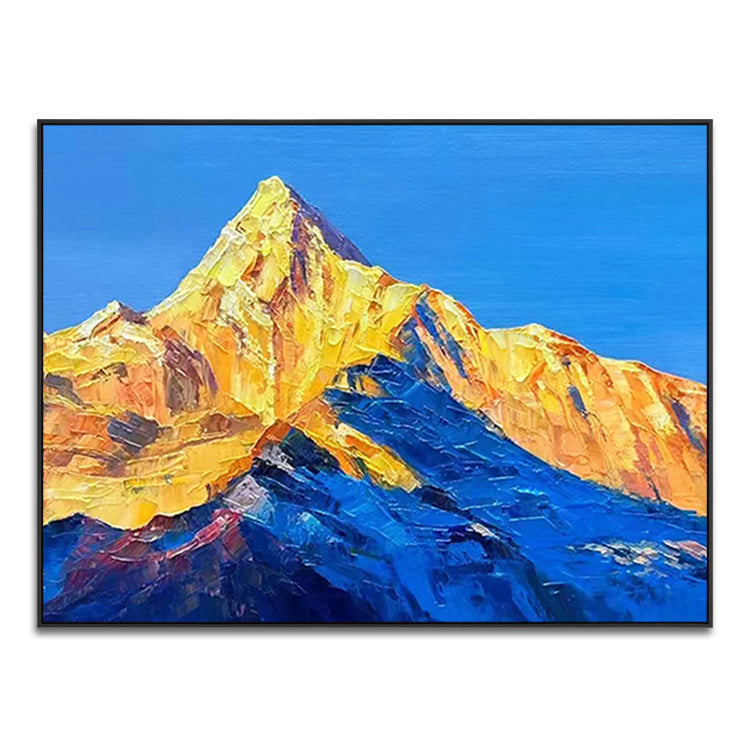 Handmade Abstract Landscape Oil Painting NAYVOLAN060