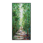Handmade Abstract Landscape Oil Painting NAYVOLAN061