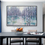 Handmade Abstract Landscape Oil Painting NAYVOLAN063