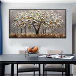 Handmade Abstract Landscape Oil Painting NAYVOLAN065