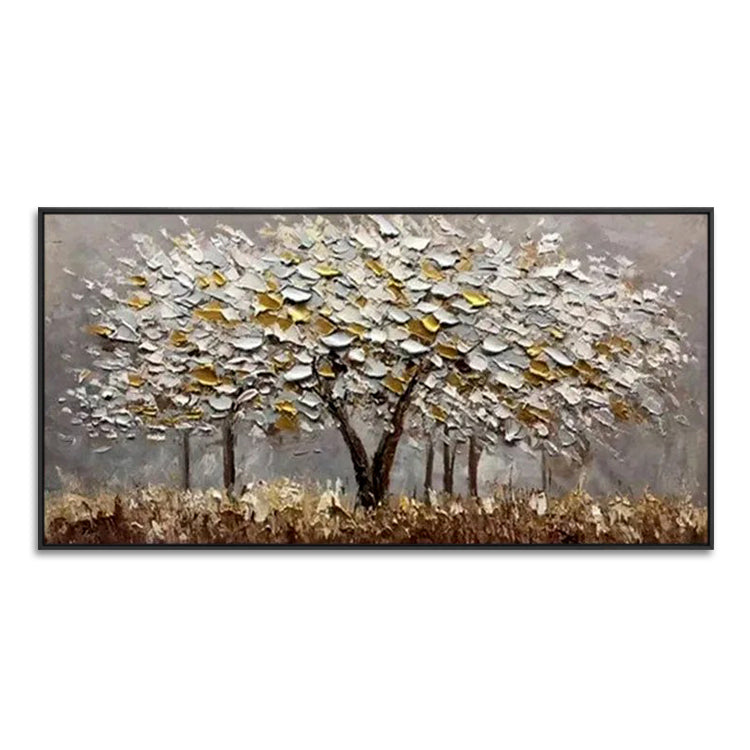 Handmade Abstract Landscape Oil Painting NAYVOLAN065