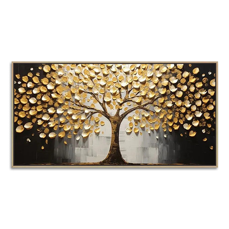 Handmade Abstract Landscape Oil Painting NAYVOLAN066