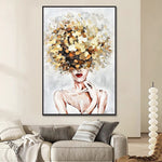 Handmade Abstract Figures Oil Painting NAYVOFIG061