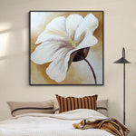 Handmade Abstract Flowers Oil Painting NAYVOFLO084