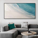 Handmade Abstract Seascape Oil Painting NAYVOSEA089
