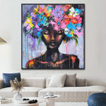 Handmade Abstract Figures Oil Painting NAYVOFIG069