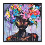 Handmade Abstract Figures Oil Painting NAYVOFIG069