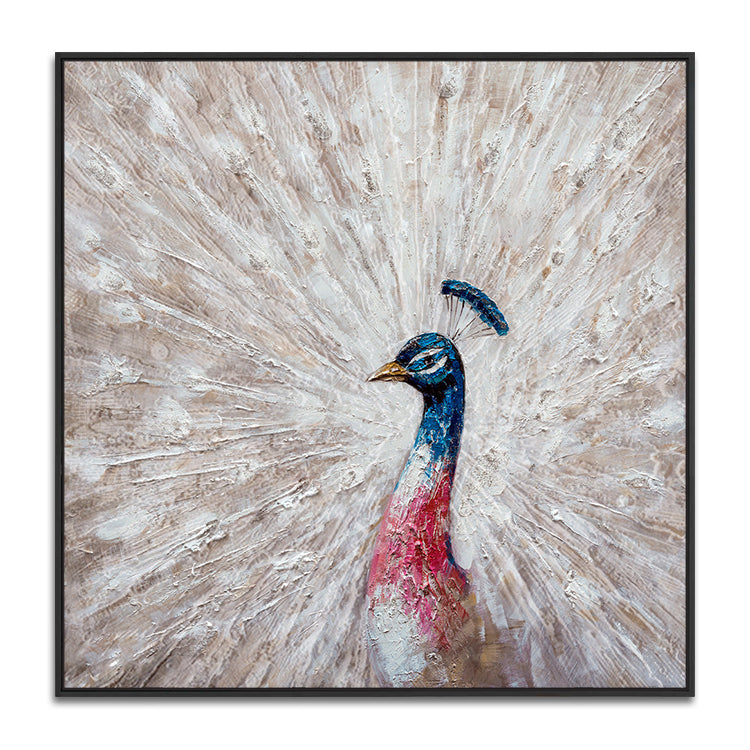 Handmade Abstract Animals Oil Painting NAYVOANI0032