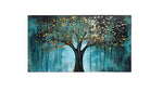 Handmade Abstract Landscape Oil Painting NAYVOLAN069