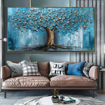 Handmade Abstract Landscape Oil Painting NAYVOLAN072