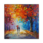 Handmade Abstract Landscape Oil Painting NAYVOLAN075