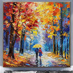 Handmade Abstract Landscape Oil Painting NAYVOLAN077