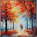 Handmade Abstract Landscape Oil Painting NAYVOLAN079