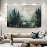 Handmade Abstract Landscape Oil Painting NAYVOLAN085