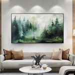 Handmade Abstract Landscape Oil Painting NAYVOLAN086
