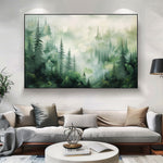 Handmade Abstract Landscape Oil Painting NAYVOLAN087