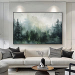 Handmade Abstract Landscape Oil Painting NAYVOLAN088
