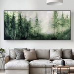 Handmade Abstract Landscape Oil Painting NAYVOLAN090