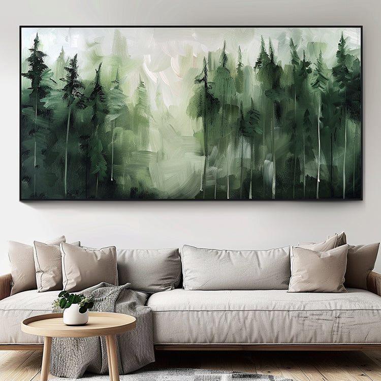 Handmade Abstract Landscape Oil Painting NAYVOLAN093