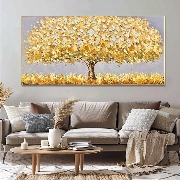 Handmade Abstract Landscape Oil Painting NAYVOLAN102
