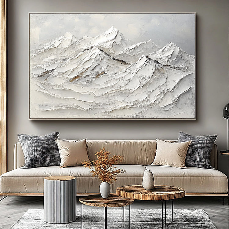 Handmade Abstract Landscape Oil Painting NAYVOLAN113