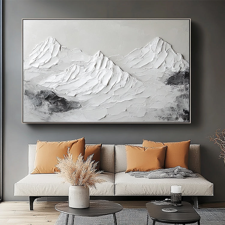 Handmade Abstract Landscape Oil Painting NAYVOLAN116