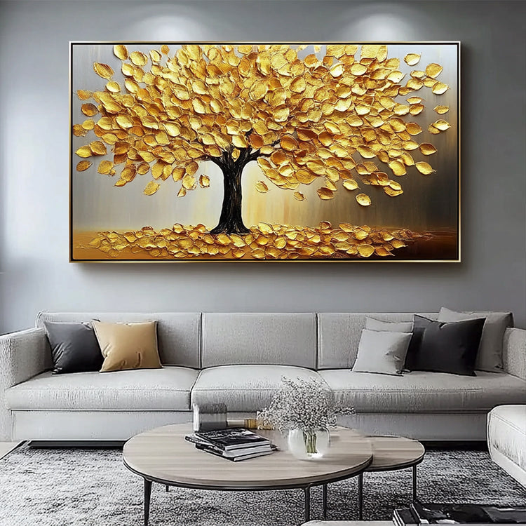 Handmade Abstract Landscape Oil Painting NAYVOLAN117