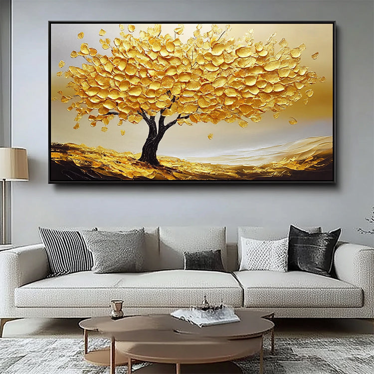 Handmade Abstract Landscape Oil Painting NAYVOLAN118