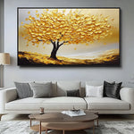 Handmade Abstract Landscape Oil Painting NAYVOLAN118