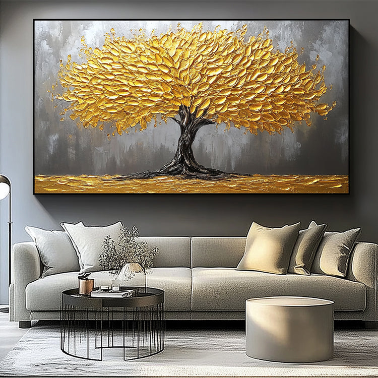 Handmade Abstract Landscape Oil Painting NAYVOLAN119