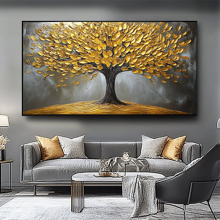Handmade Abstract Landscape Oil Painting NAYVOLAN120