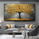 Handmade Abstract Landscape Oil Painting NAYVOLAN120