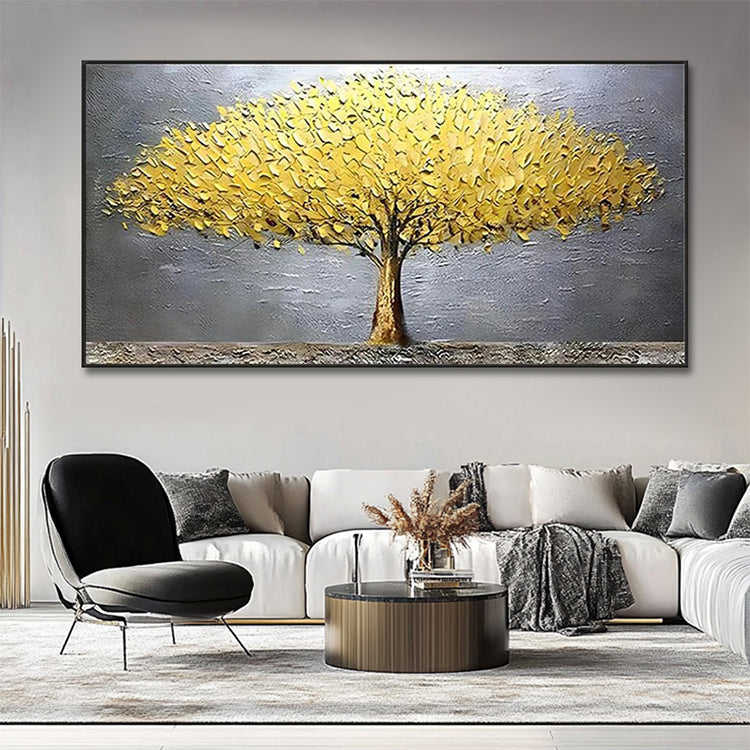 Handmade Abstract Landscape Oil Painting NAYVOLAN121