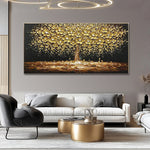 Handmade Abstract Landscape Oil Painting NAYVOLAN122