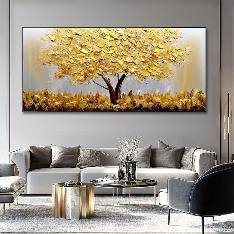 Handmade Abstract Landscape Oil Painting NAYVOLAN123
