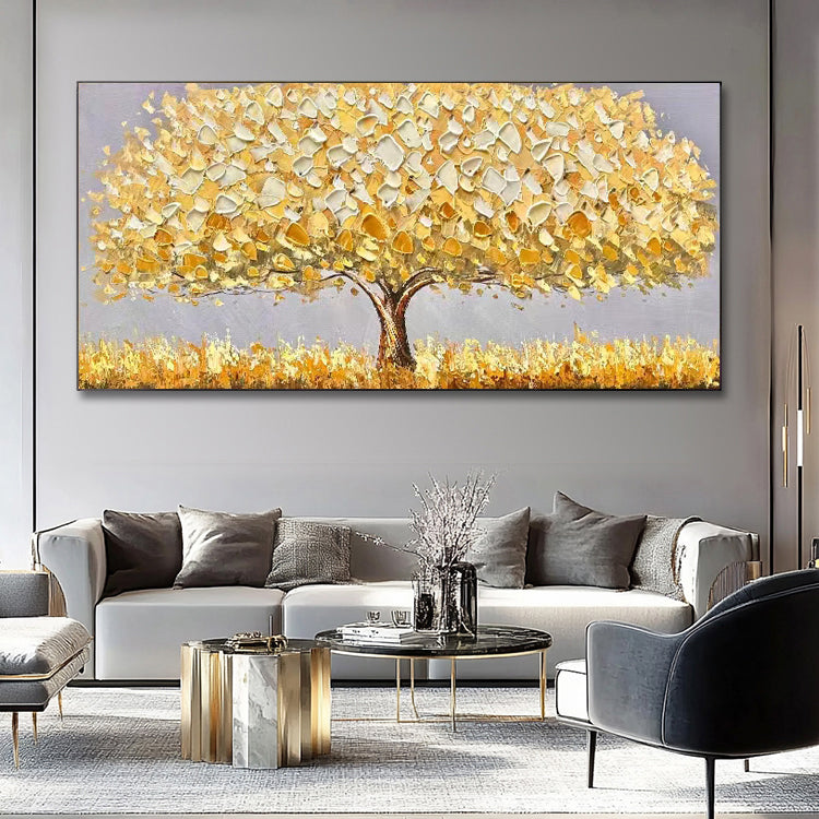 Handmade Abstract Landscape Oil Painting NAYVOLAN126