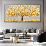 Handmade Abstract Landscape Oil Painting NAYVOLAN126